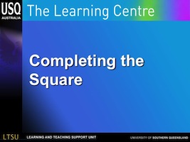 completing the square image