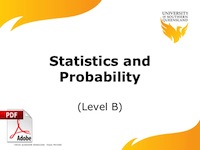 statisitics and probability