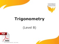 Trigonometry Level B