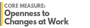 AGRADES Core Measure : Openness to changes at Work